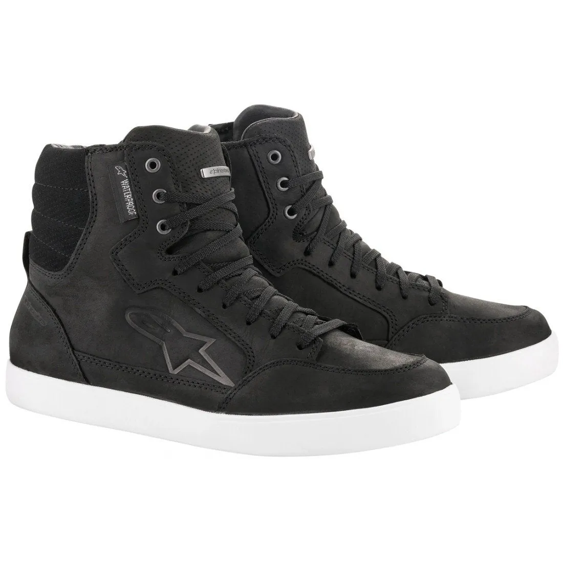 Alpinestars - J6 Waterproof Black/White Ride Shoes
