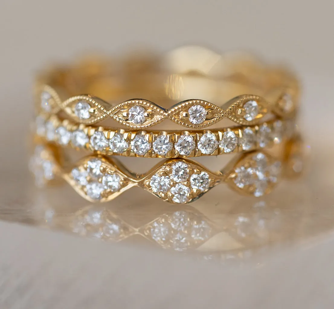 'Broadway St.' Ring Stack
