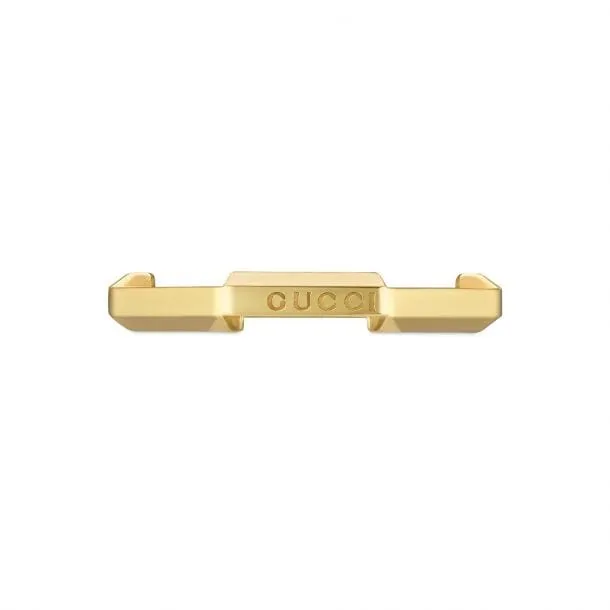 Gucci 18K Yellow Gold Link To Love Ring