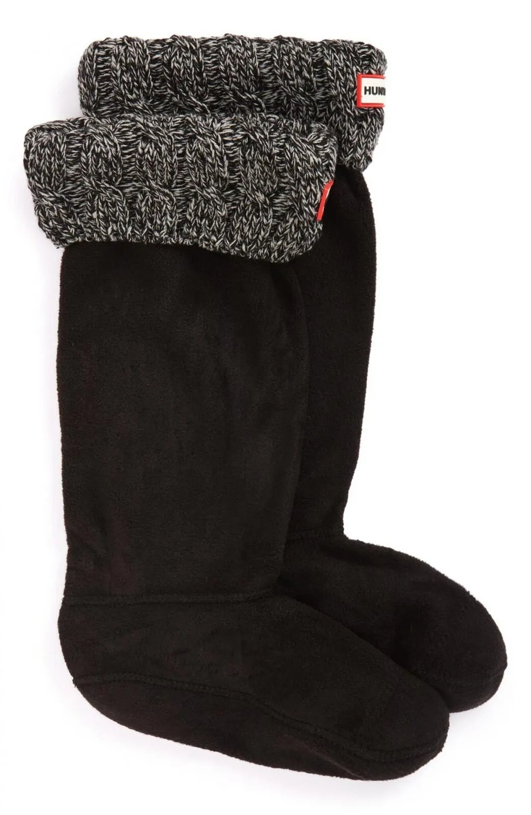 Hunter Women's Original Cable Knit Cuff Fleece Boot Socks