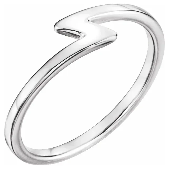 Platinum Stackable Ring