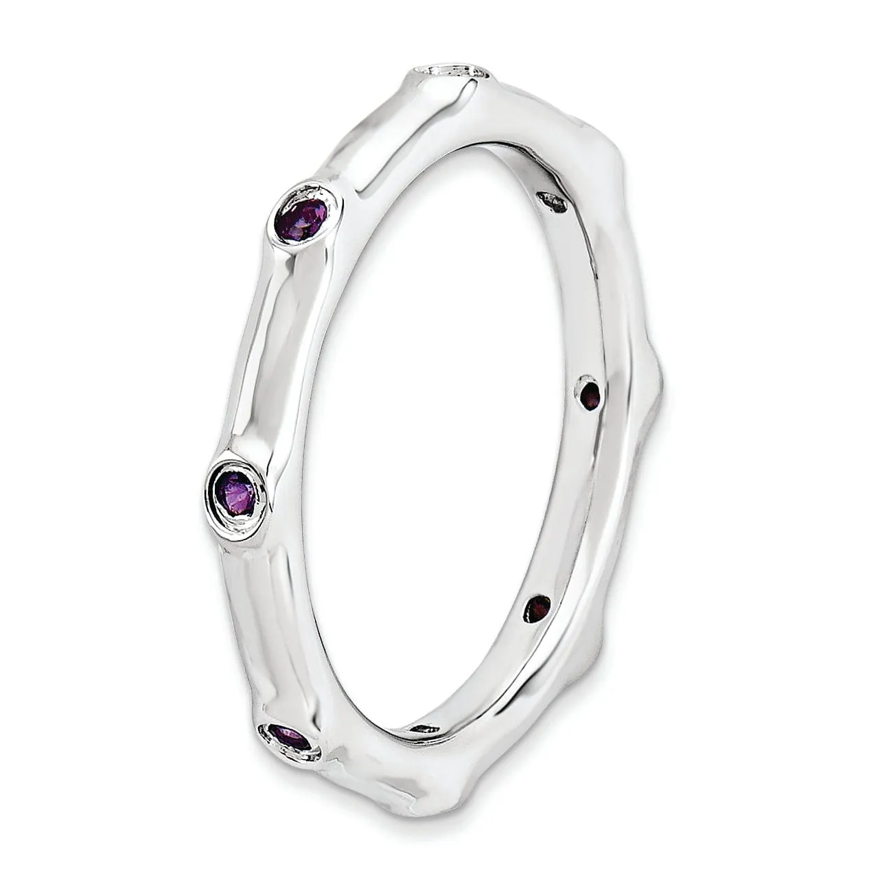 Sterling Silver Stackable Expressions Ring