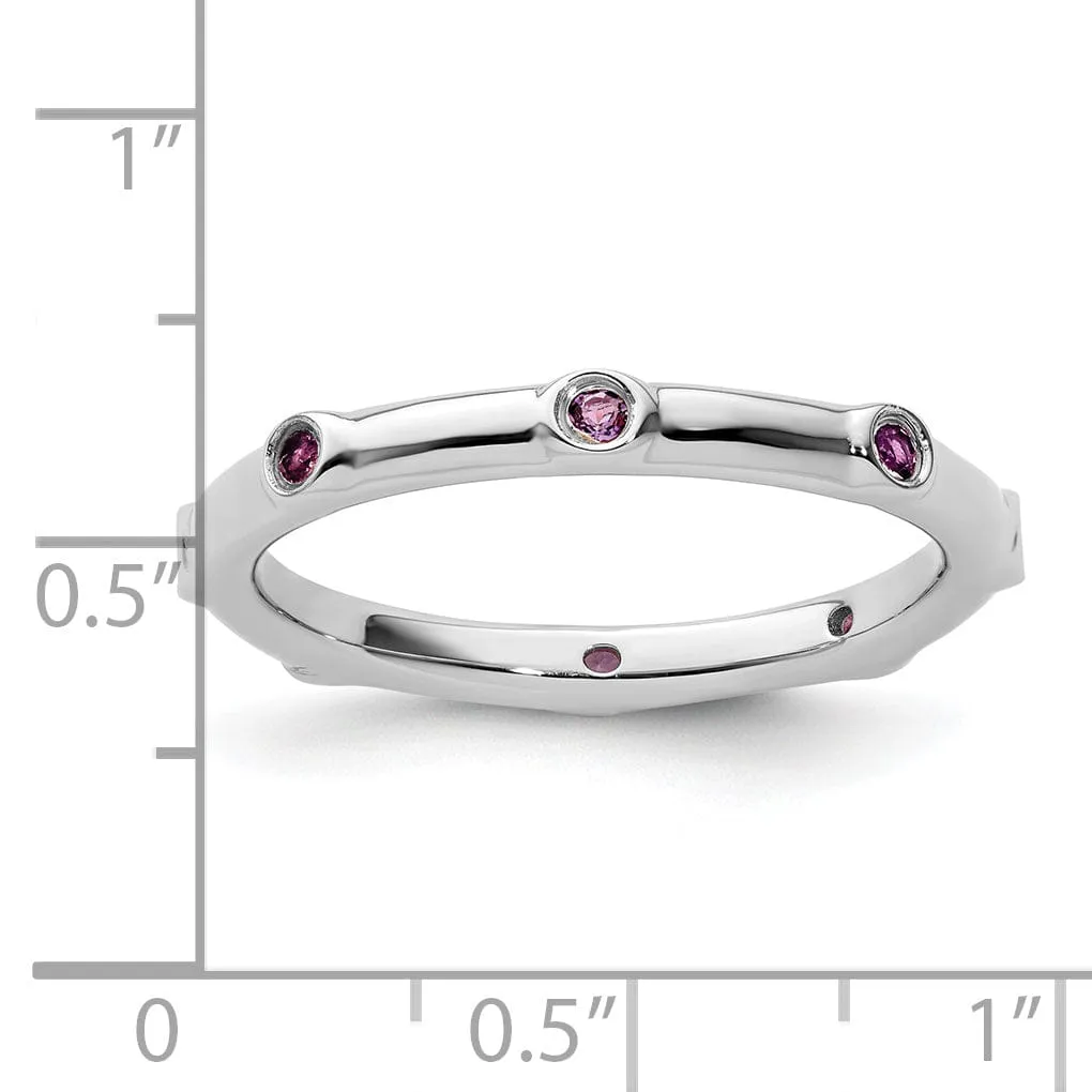 Sterling Silver Stackable Expressions Ring
