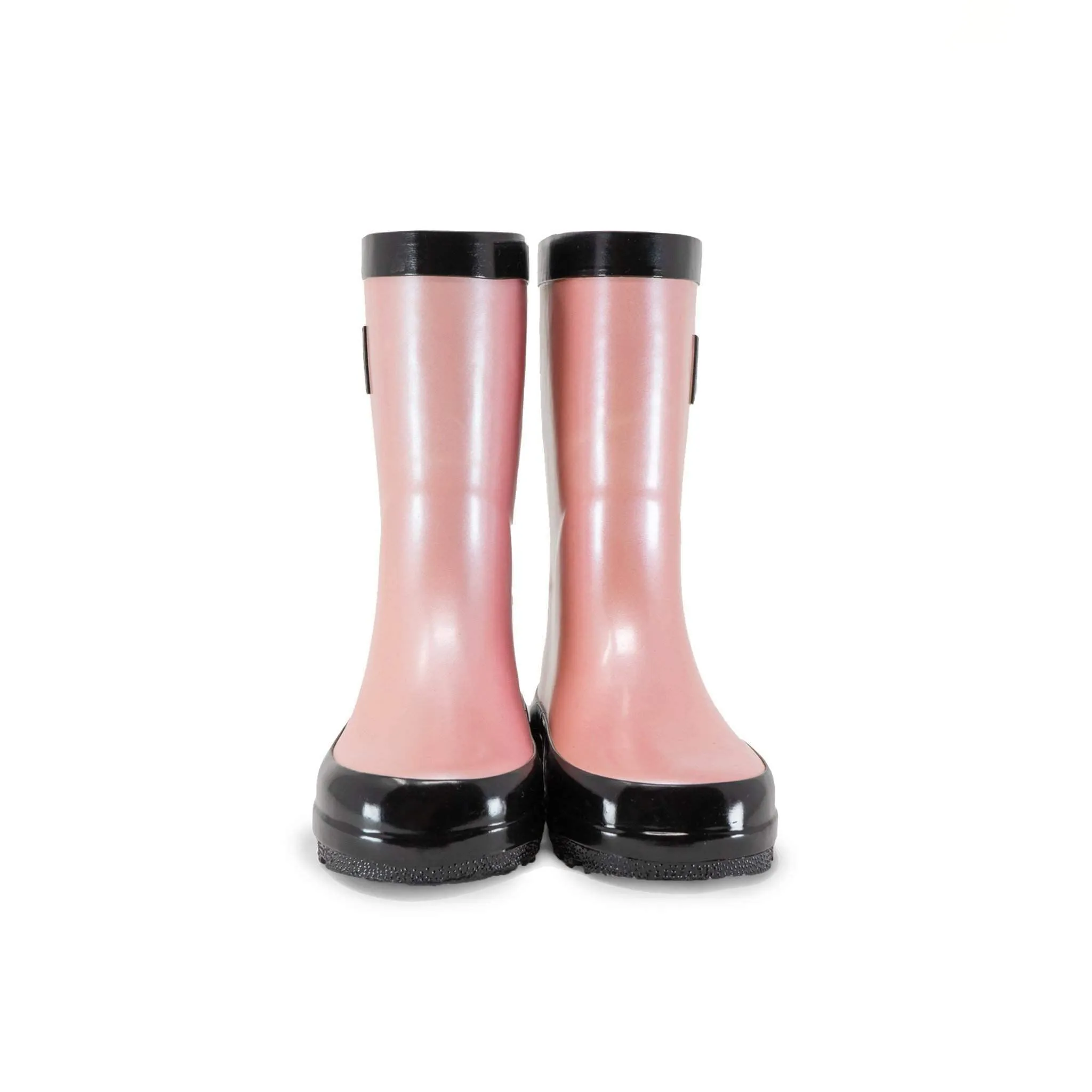 Stonz Kids Girls Toddler Rain Boots Metallic Haze Pink