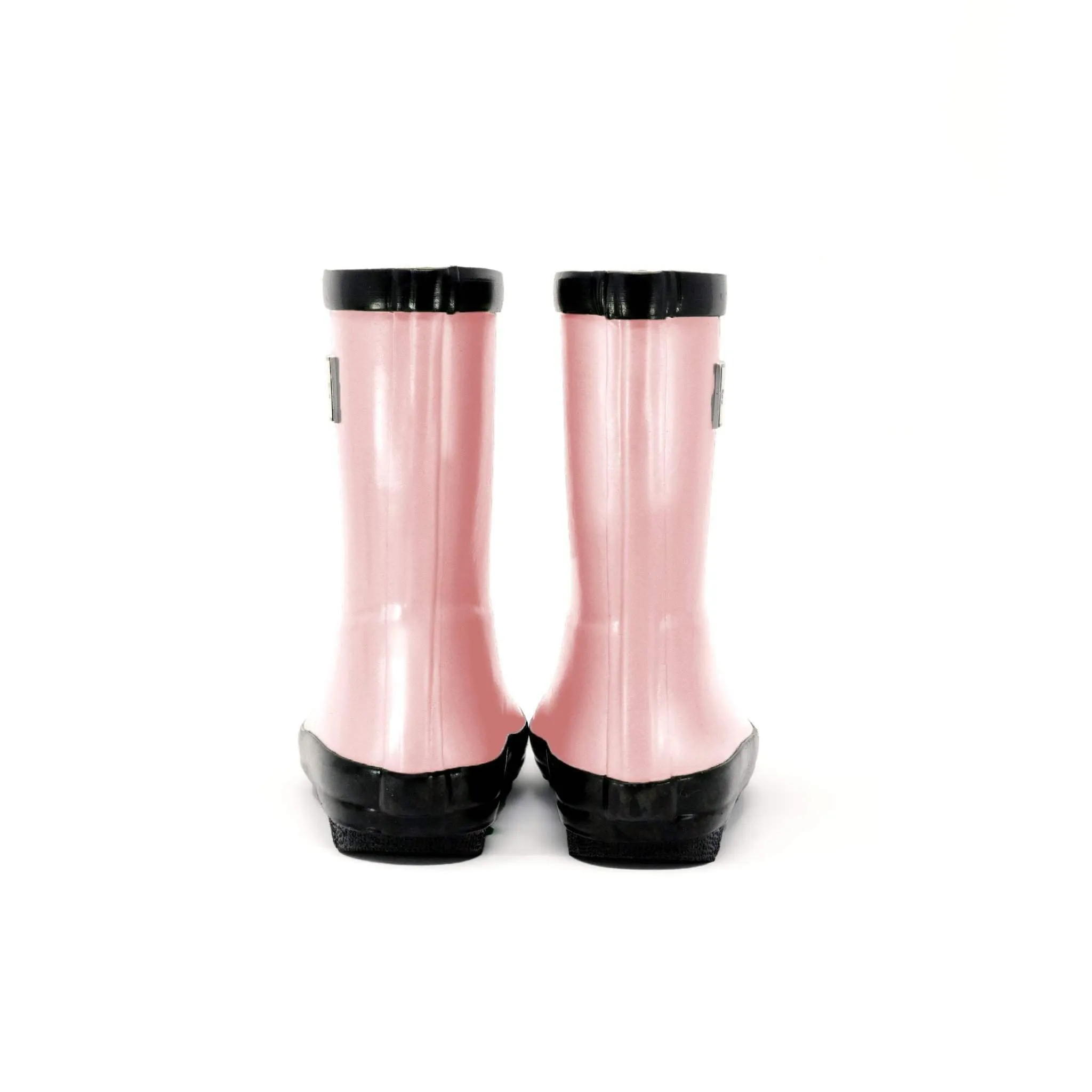 Stonz Kids Girls Toddler Rain Boots Metallic Haze Pink